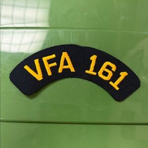 VFA 161 navy and Yellow embroidered naval Patch